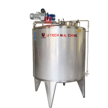 small Homogenizer pasteuriser 304/316 stainless steel Liquid Soap Beverage Carbonated Drinks Co2 double jacketed mixing tank